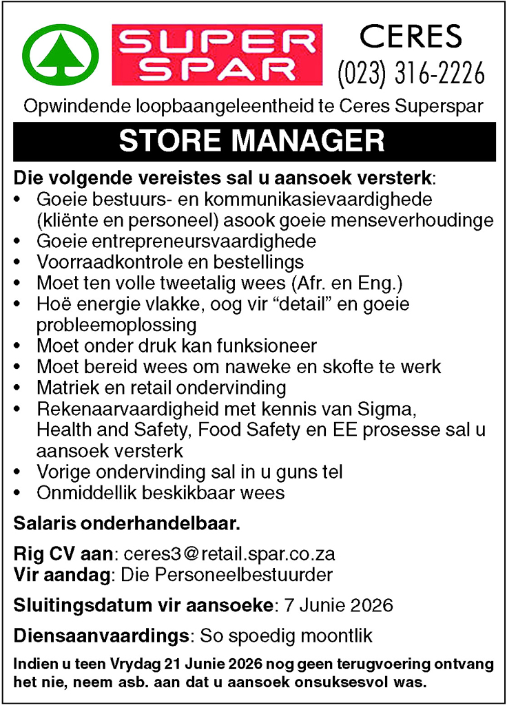 Ceres Superspar