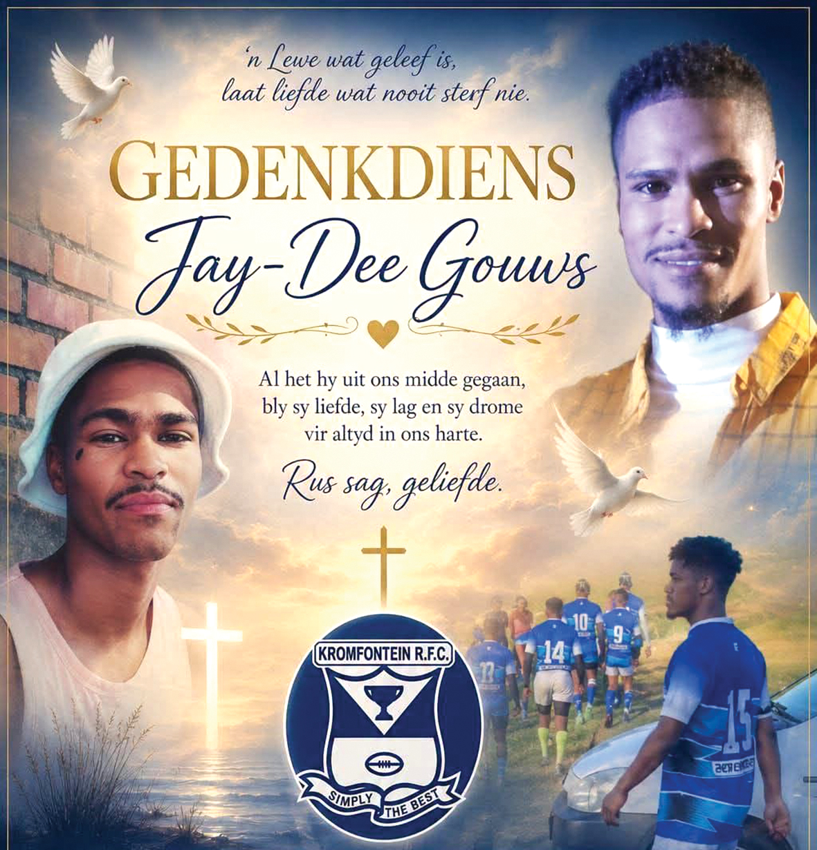 Rugbyspeler sterf na duikslag